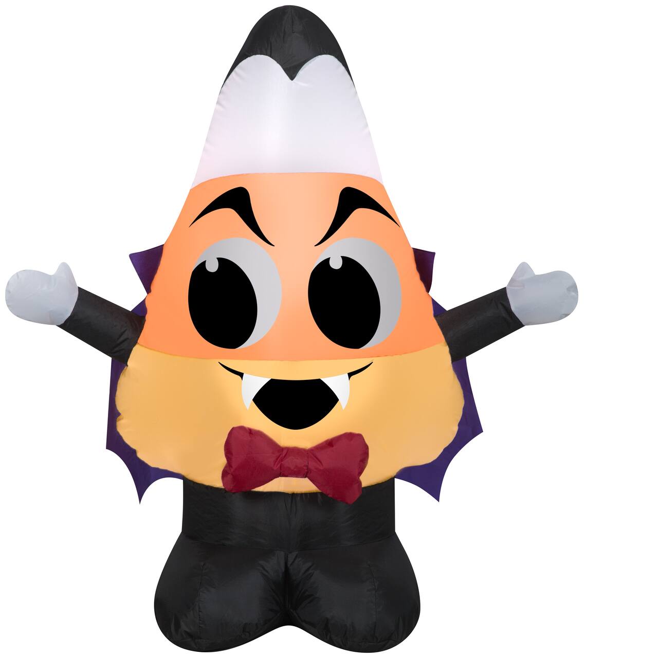 3.5" Airblown® Inflatable Halloween Candy Corn Vampire